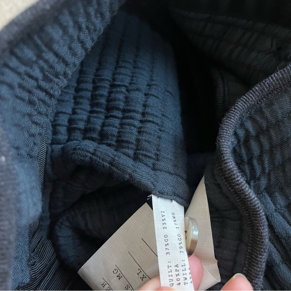 Faye Toogood the Upholsterer trousers- Rope Quilted Pewter - Picture 7 of 11